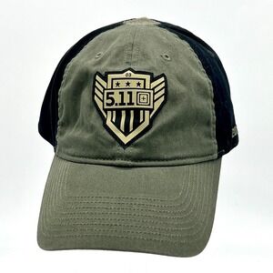 5 11 Tactical Adjustable Baseball Cap/Hat Patch Army Green Black